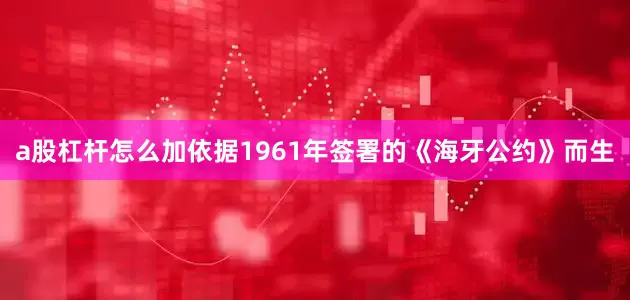 a股杠杆怎么加依据1961年签署的《海牙公约》而生
